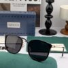 Gucci High-Quality Unisex Sunglasses, Polarized Imported Polaroid Lenses, Aviator Style, UV Protection, Universal Fit for Driving and Fishing, Korean Fashion Design, Model: G6238