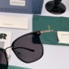 Gucci New Model Cat-eye Sunglasses, Unisex Driving Glasses, Popular Celebrity Style, Aviator Sun Glasses