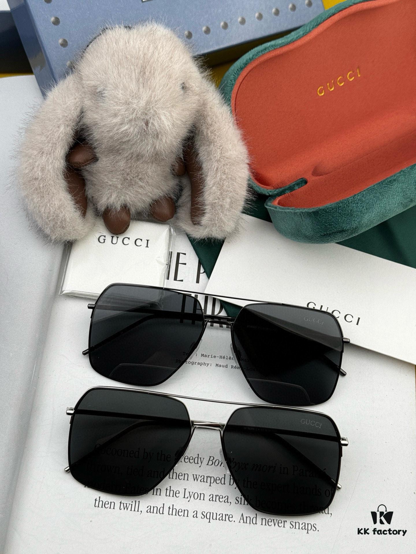 GUCCI Men's Colorful Pilot Polarized Sunglasses