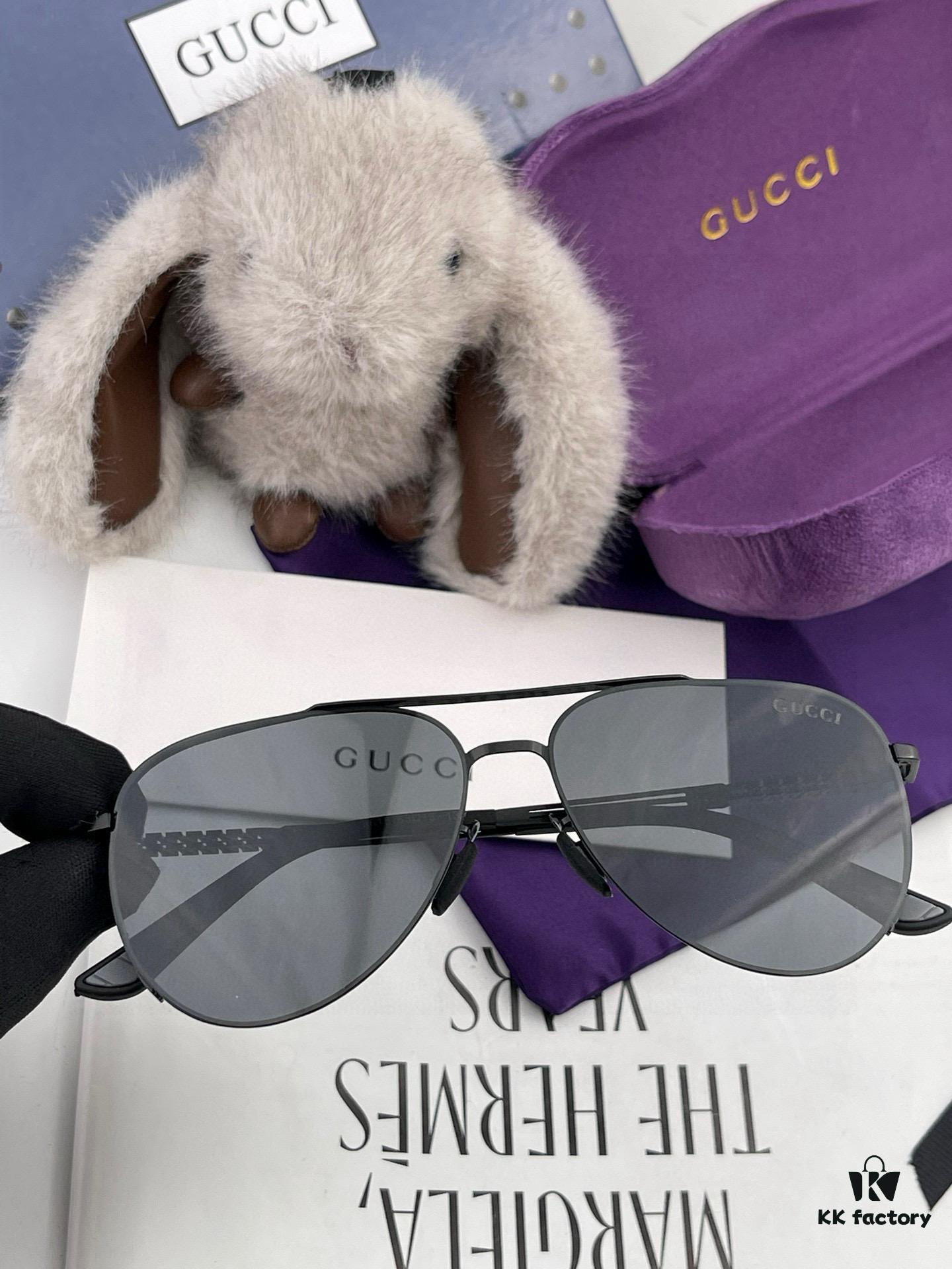 GUCCI Men's Colorful Pilot Polarized Sunglasses G5881