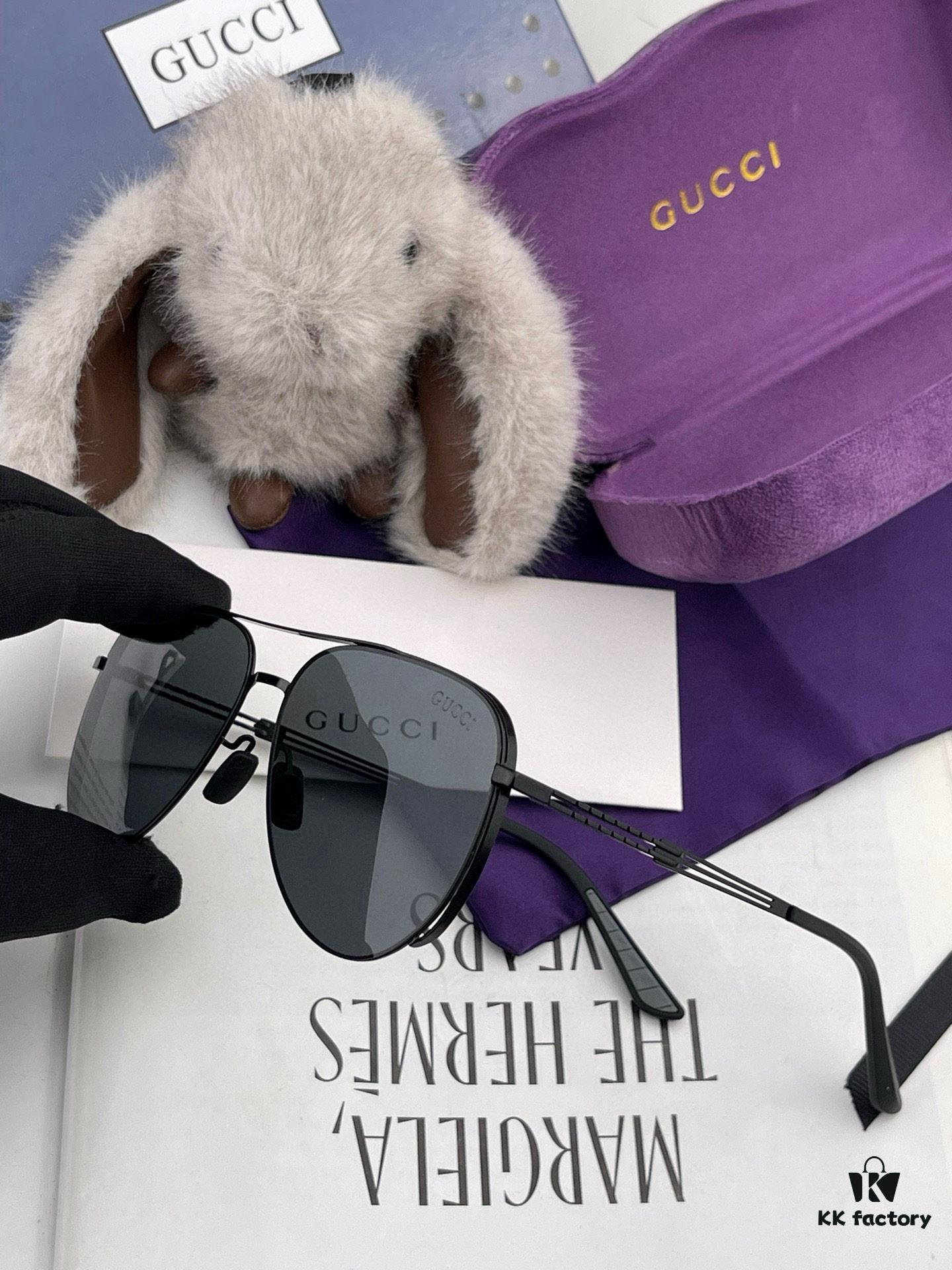 GUCCI Men's Colorful Pilot Polarized Sunglasses G5881