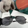 Gucci High-Quality Unisex Sunglasses with Imported Polarized Lenses, Stylish Oversized Aviator Sun Glasses for Men and Women, UV Protection for Driving, Fishing, and Outdoor Use - Model G9204