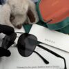 Gucci High-Quality Unisex Sunglasses with Imported Polarized Lenses, Stylish Oversized Aviator Sun Glasses for Men and Women, UV Protection for Driving, Fishing, and Outdoor Use - Model G9204