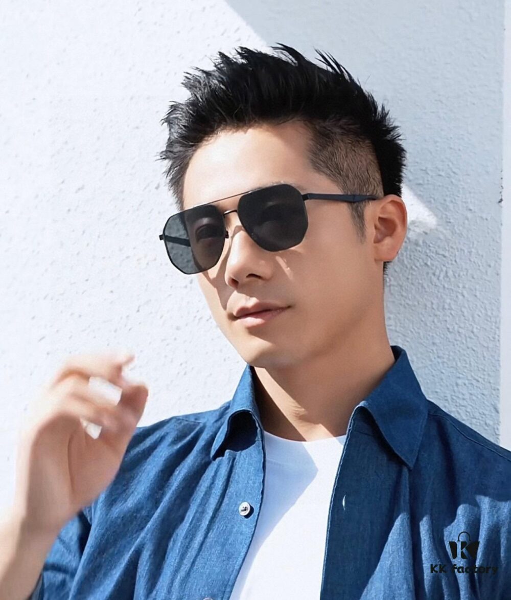 Gucci High-Quality Unisex Sunglasses, Imported Polarized Lenses, Aviator Style, UV Protection, Slimming Design for Driving and Fishing