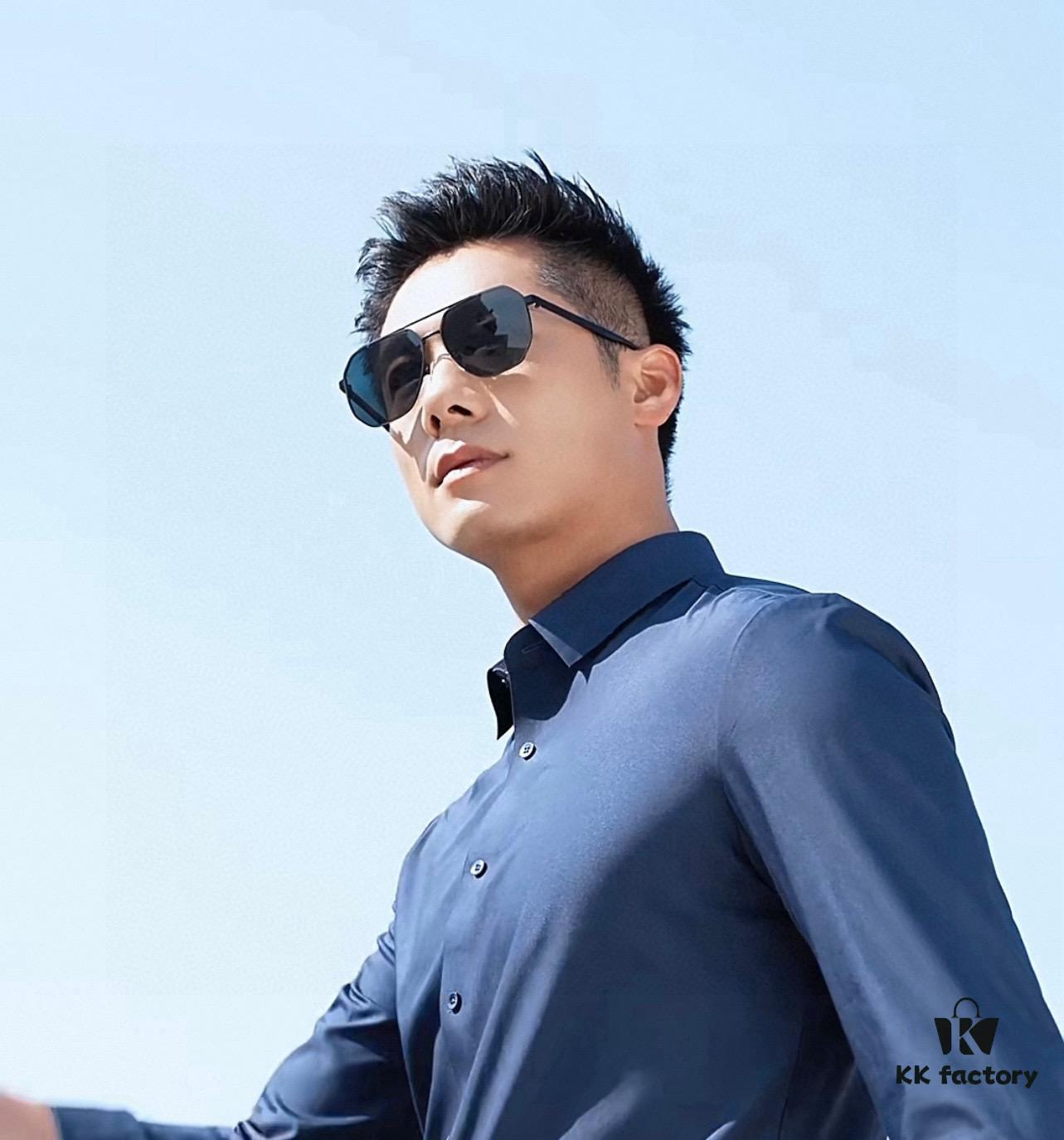 Gucci High-Quality Unisex Sunglasses, Imported Polarized Lenses, Aviator Style, UV Protection, Slimming Design for Driving and Fishing