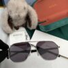 Gucci High-Quality Unisex Sunglasses, Imported Polarized Lenses, Aviator Style, UV Protection, Slimming Design for Driving and Fishing