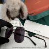 Gucci High-Quality Unisex Sunglasses, Imported Polarized Lenses, Aviator Style, UV Protection, Slimming Design for Driving and Fishing