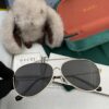 Gucci High-Quality Unisex Sunglasses, Polarized Pilot Frames with Imported Polaroid Lenses, Stylish and Slimming Aviator Design for Driving, Fishing, and Daily Wear, Korean Fashion Style, Model: G2203