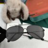Gucci High-Quality Unisex Sunglasses, Polarized Pilot Frames with Imported Polaroid Lenses, Stylish and Slimming Aviator Design for Driving, Fishing, and Daily Wear, Korean Fashion Style, Model: G2203