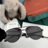 Gucci High-Quality Unisex Sunglasses, Polarized Imported Polaroid Lenses, Aviator Style, UV Protection, Suitable for Driving and Fishing, Stylish and Slimming Design