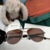 Gucci High-Quality Unisex Sunglasses, Polarized Imported Polaroid Lenses, Aviator Style, UV Protection, Suitable for Driving and Fishing, Stylish and Slimming Design