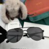Gucci High-Quality Unisex Sunglasses, Polarized Imported Polaroid Lenses, Aviator Style, UV Protection, Suitable for Driving and Fishing, Stylish and Slimming Design