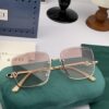 GUCCI Volcano Rain Umbrella Fashion Frameless Sunglasses Lenses Top Luxury High Quality Women's Driving Sunglasses Model: G6250