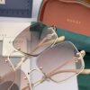 GUCCI Volcano Rain Umbrella Fashion Frameless Sunglasses Lenses Top Luxury High Quality Women's Driving Sunglasses Model: G6250