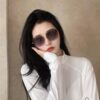GUCCI 2025 Spring New Arrival Frameless Sunglasses, Popular Among Influencers, Playful and Sweet Design with Excellent Fit and Premium Metal Finish