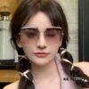 GUCCI - Gucci Imported from Italy 🇮🇹 2025 Fashion Luxury Decorative Sunglasses, Nylon HD Sunglasses, Celebrity Poster Style, Ultra-Complex Craftsmanship, Strong 3D Texture