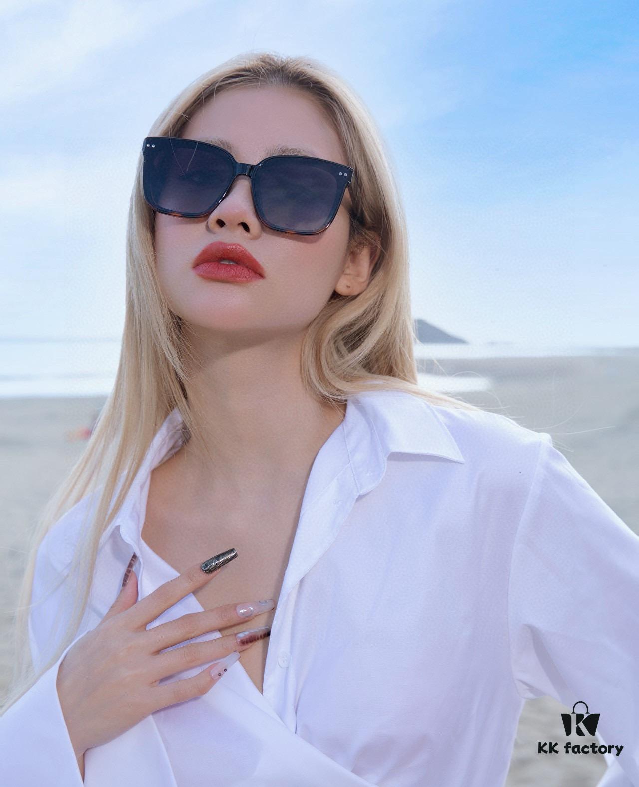 GUCCI 2025 Spring New Arrival Trendy Fashion Square Polarized Sunglasses High-Quality Comfortable Wear Unisex Nylon Polarized Sunglasses for Women 🕶️ Premium TR Frame Model: G752