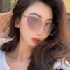 GUCCI 2025 Spring New Arrival Frameless Sunglasses, Latest Trendsetter Style with Excellent Metal Finish and Flattering Fit