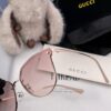 GUCCI 2025 Spring New Arrival Frameless Sunglasses, Latest Trendsetter Style with Excellent Metal Finish and Flattering Fit