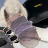 GUCCI 2025 Spring New Arrival Frameless Sunglasses, Latest Trendsetter Style with Excellent Metal Finish and Flattering Fit