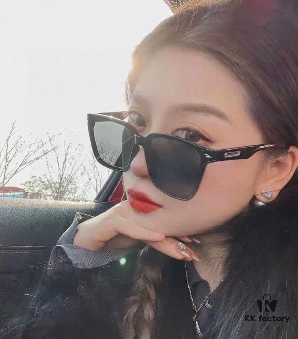 GUCCI 2025 Spring New Arrival Trendy Fashion Square Polarized Sunglasses High-Quality Comfortable Wear Influencer Style HD Nylon Polarized Sunglasses for Women 🕶️ High-Quality TR Frame Model: G65501