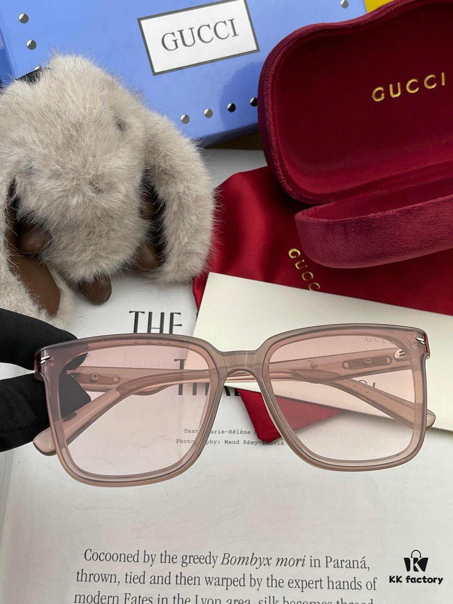 GUCCI 2025 Spring New Arrival Trendy Fashion Square Polarized Sunglasses High-Quality Comfortable Wear Influencer Style HD Nylon Polarized Sunglasses for Women 🕶️ High-Quality TR Frame Model: G65501