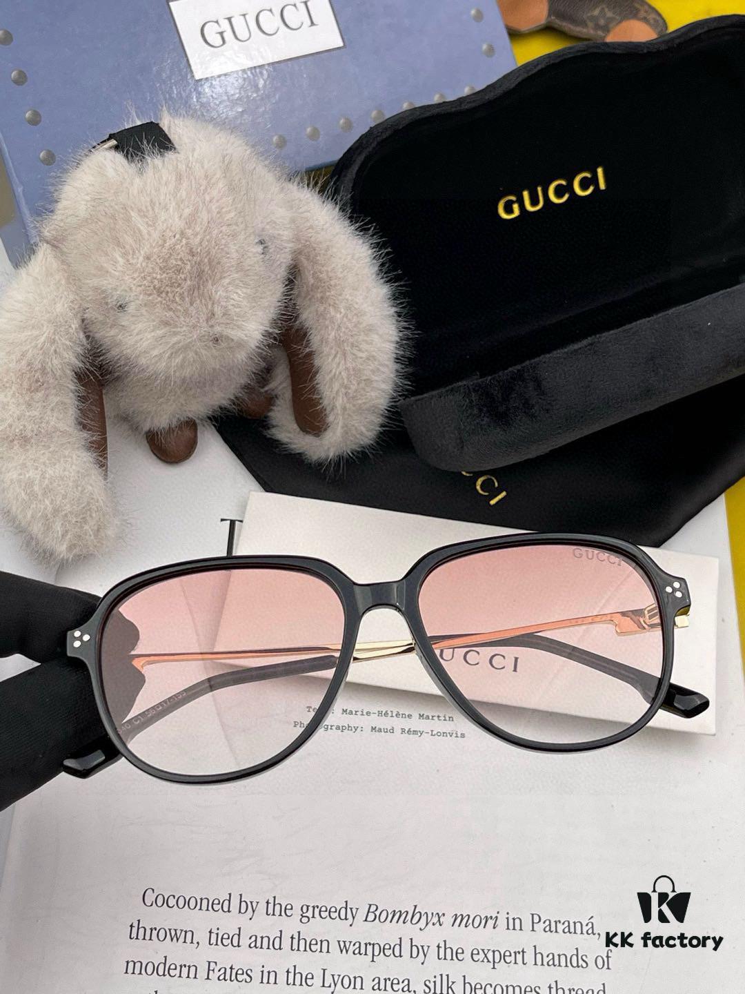 GUCCI 2025 Spring New Arrival Trendy Fashion Square Polarized Sunglasses High-Quality Comfortable Wearable Influencer Style Nylon Polarized Sunglasses for Women 🕶️ High-Quality TR Frame Model: G05504
