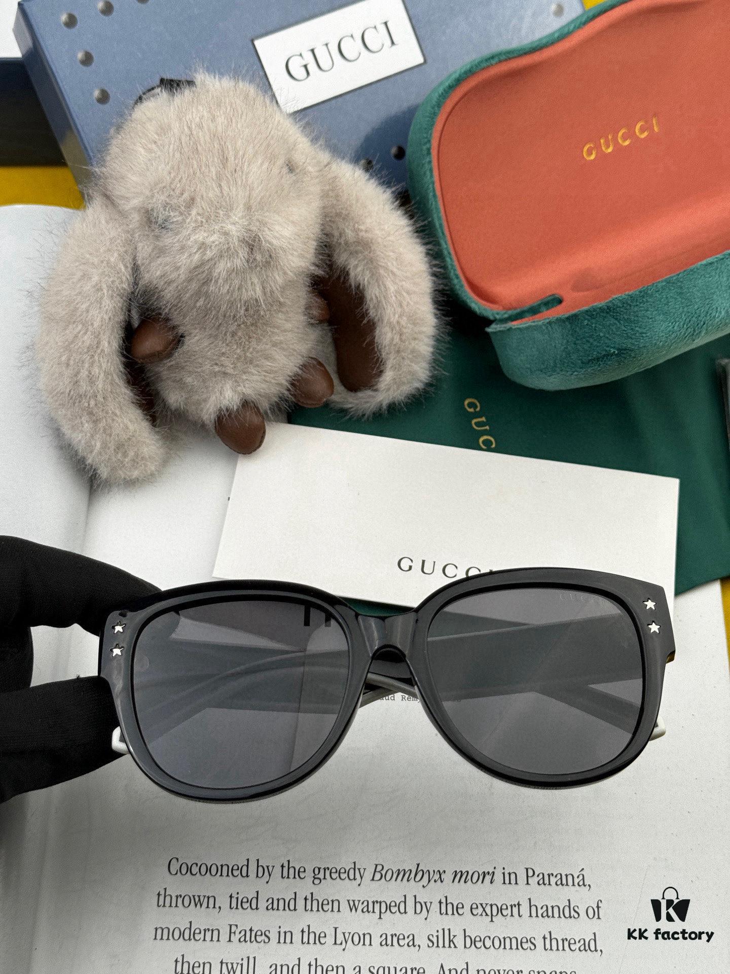 GUCCI - Polarized Sunglasses 2025 Spring New Arrival Trendy Fashion Round Frame Polarized Sunglasses High-Quality Comfortable Fit Influencer Style Women's HD Polarized Sunglasses 🕶️ High-Quality TR Frame Model: G1907