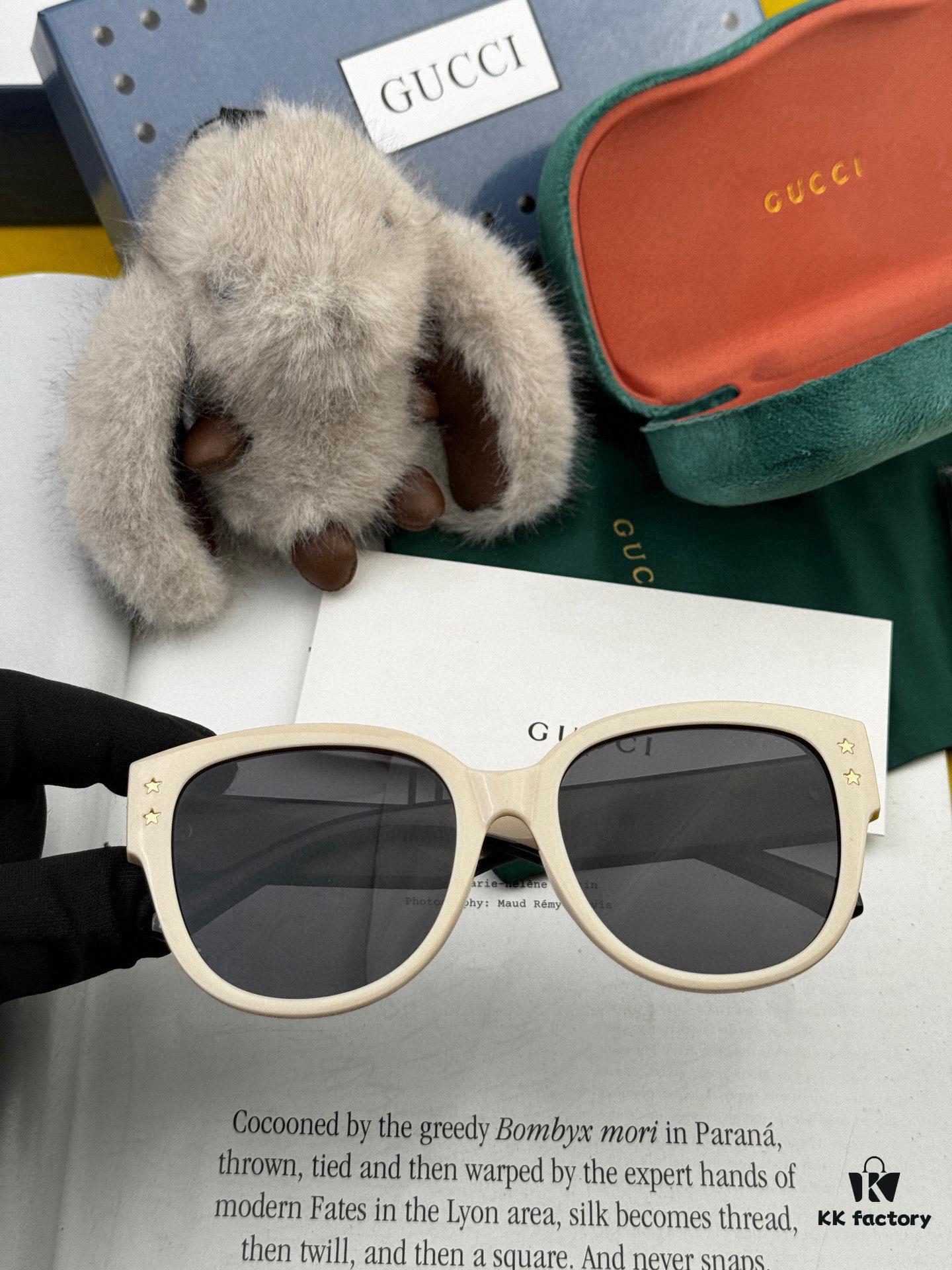 GUCCI - Polarized Sunglasses 2025 Spring New Arrival Trendy Fashion Round Frame Polarized Sunglasses High-Quality Comfortable Fit Influencer Style Women's HD Polarized Sunglasses 🕶️ High-Quality TR Frame Model: G1907