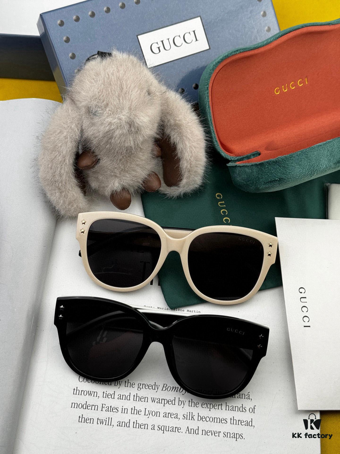 GUCCI - Polarized Sunglasses 2025 Spring New Arrival Trendy Fashion Round Frame Polarized Sunglasses High-Quality Comfortable Fit Influencer Style Women's HD Polarized Sunglasses 🕶️ High-Quality TR Frame Model: G1907
