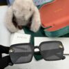 GUCCI 2025 Spring New Arrival Trendy Fashion Square Frame Sunglasses High Quality Comfortable Wear Influencer Style Shades Model: G6130