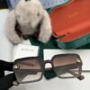 GUCCI 2025 Spring New Arrival Trendy Fashion Square Frame Sunglasses High Quality Comfortable Wear Influencer Style Shades Model: G6130