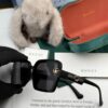 GUCCI 2025 Spring New Arrival Trendy Fashion Square Frame Sunglasses High Quality Comfortable Wear Influencer Style Shades Model: G6130