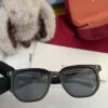Stylish and Cool [GUCCI] Gucci New Model Sunglasses with Unique Charm and Avant-garde Design, Square Frame with Seamless Bridge for Ultimate Comfort