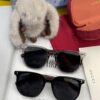 Stylish and Cool [GUCCI] Gucci New Model Sunglasses with Unique Charm and Avant-garde Design, Square Frame with Seamless Bridge for Ultimate Comfort