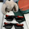 Stylish and Cool [GUCCI] Gucci New Sunglasses with Unique Charm and Avant-garde Design, Square Frame with Seamless Bridge for Ultimate Comfort