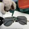 GUCCI 2025 New Unisex Polygonal Sunglasses G2885, Electroplated Finish, Never Fades, Ultra-Lightweight and Highly Elastic, Screw-Free Design, Crush-Resistant Frame, High-Definition Nylon Lenses