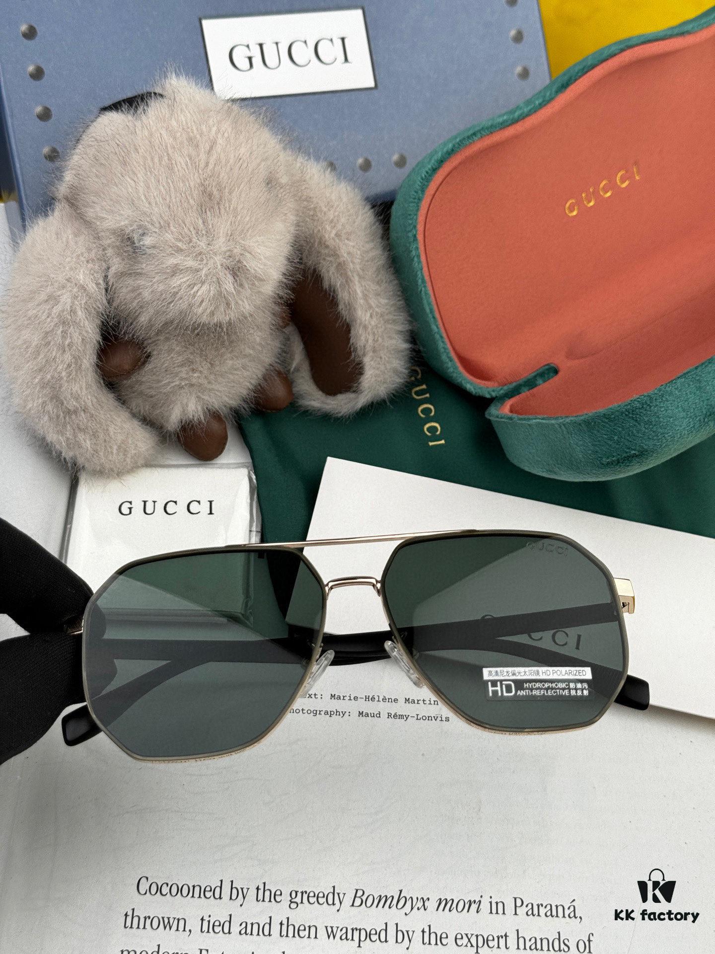 GUCCI 2025 New Unisex Polygonal Sunglasses G9380