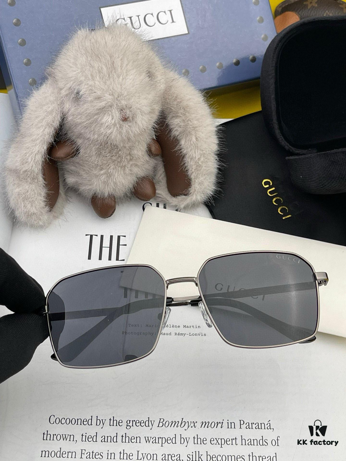 GUCCI-2025 New Polarized Sunglasses, Perfect Quality, Unique Design Suitable for All Face Shapes, Classic and Stylish Combination
