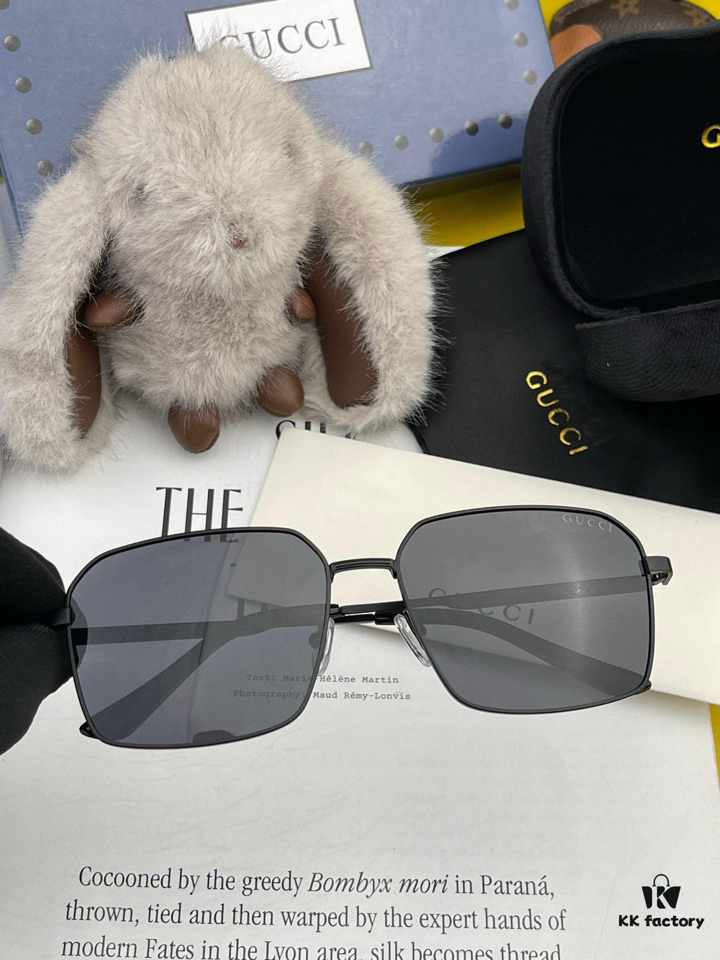 GUCCI-2025 New Polarized Sunglasses, Perfect Quality, Unique Design Suitable for All Face Shapes, Classic and Stylish Combination