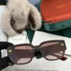 【GUCCI】2025 Spring New Arrival Trendy Fashion Square Frame Sunglasses High Quality Comfortable Wear Influencer Favorite Model: G1981