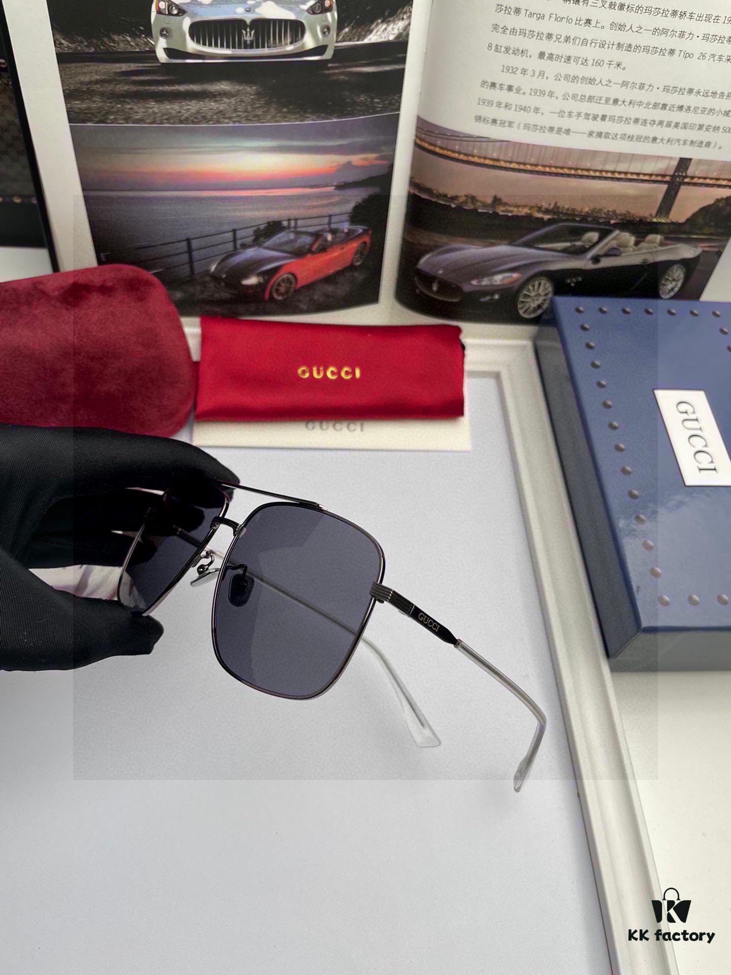 New Arrival 💥 Brand: Gucci High-Quality Men's Polarized Sunglasses 🕶️