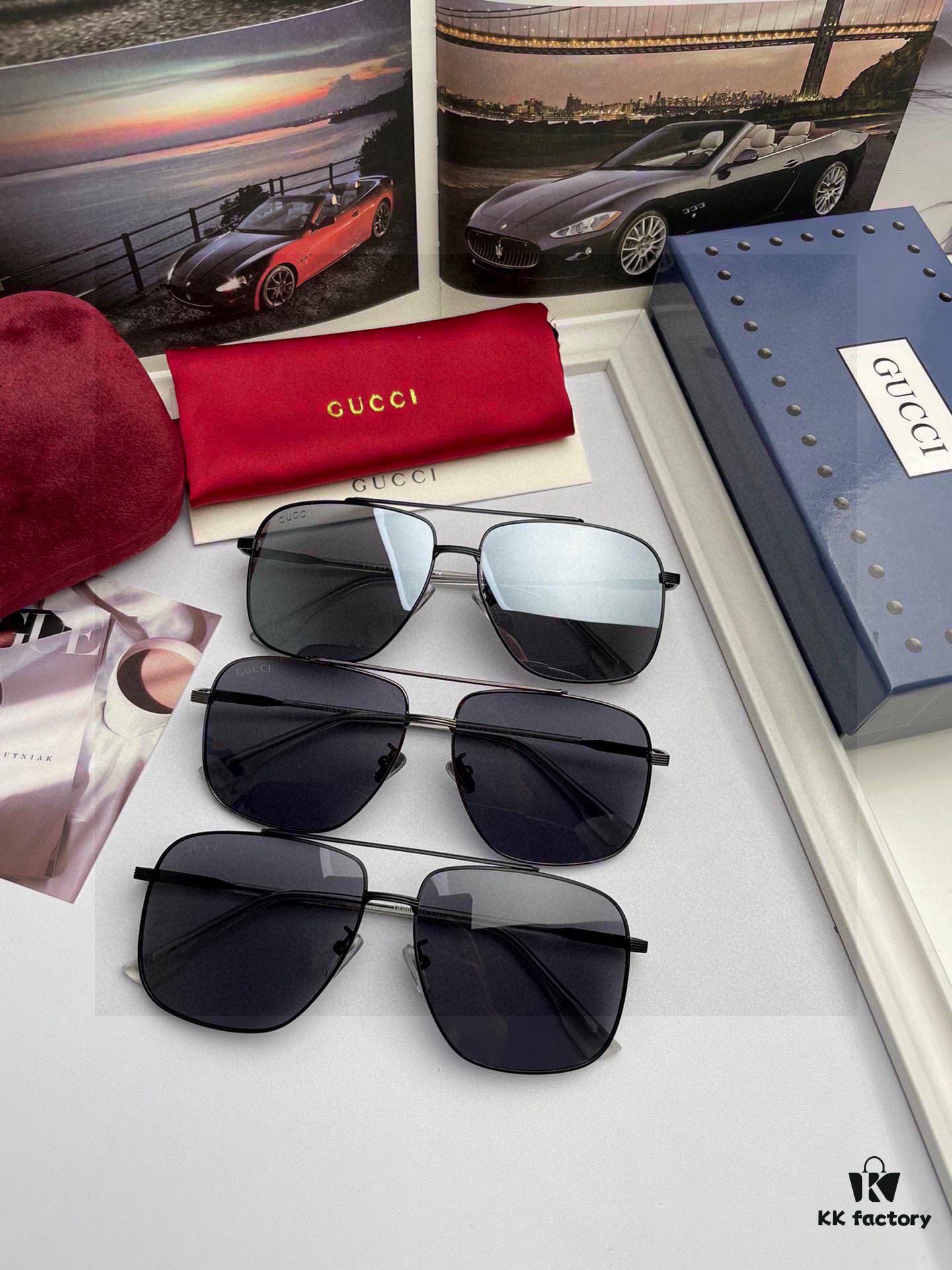 New Arrival 💥 Brand: Gucci High-Quality Men's Polarized Sunglasses 🕶️