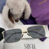 GUCCI 2025 New Unisex Polygonal Sunglasses G9881, Electroplated Finish, Non-Fading, Ultra-Lightweight and Highly Elastic Frame, Screw-Free Design, Crush-Resistant, High-Definition Nylon Lenses, Premium Craftsmanship, Original Materials, Stylish and Versatile