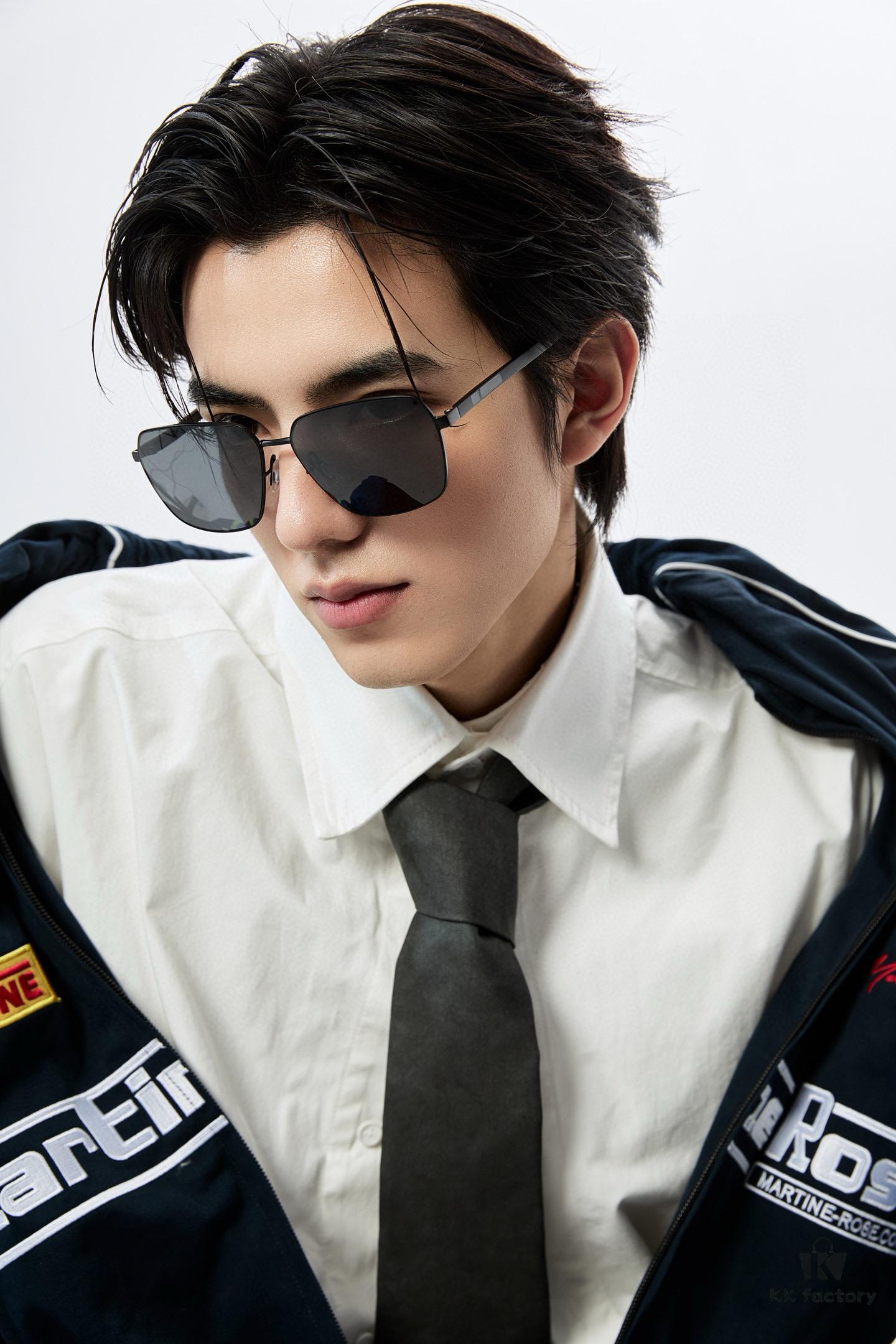 GUCCI Men's Colorful Pilot Polarized Sunglasses