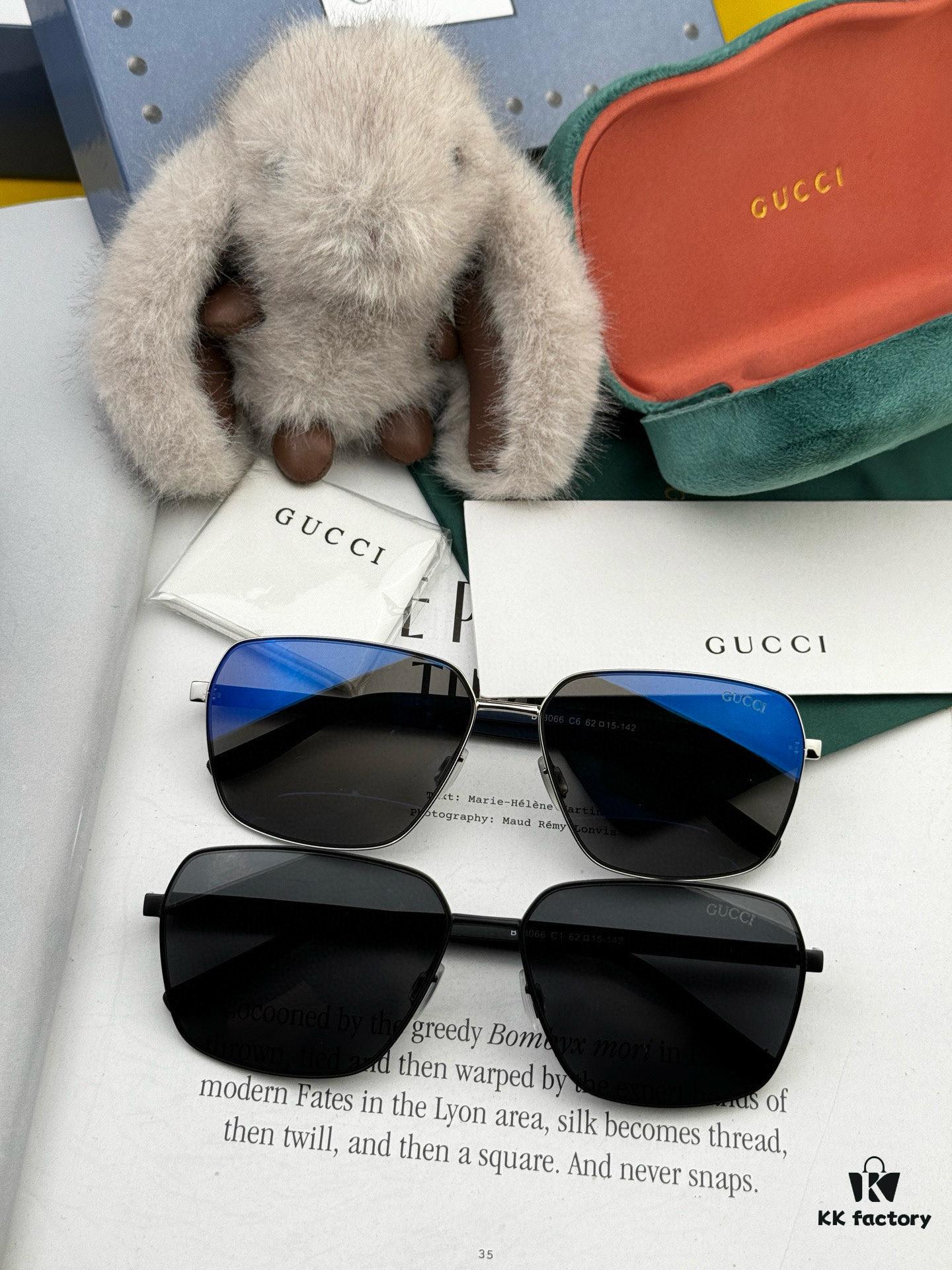GUCCI Men's Colorful Pilot Polarized Sunglasses