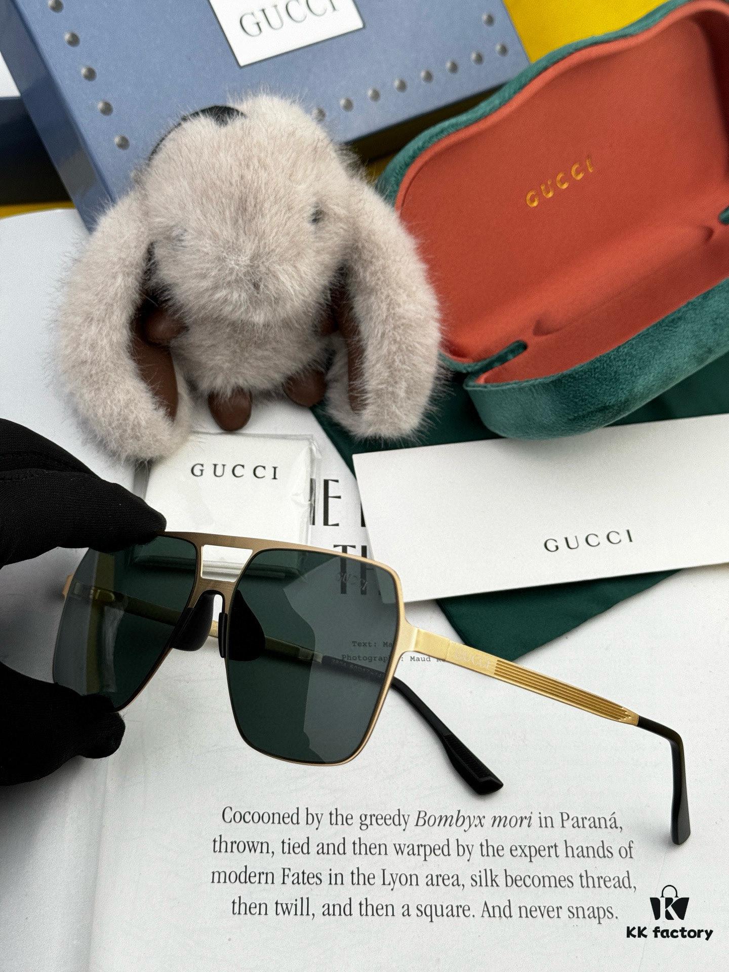 GUCCI Men's Colorful Pilot Polarized Sunglasses G4380