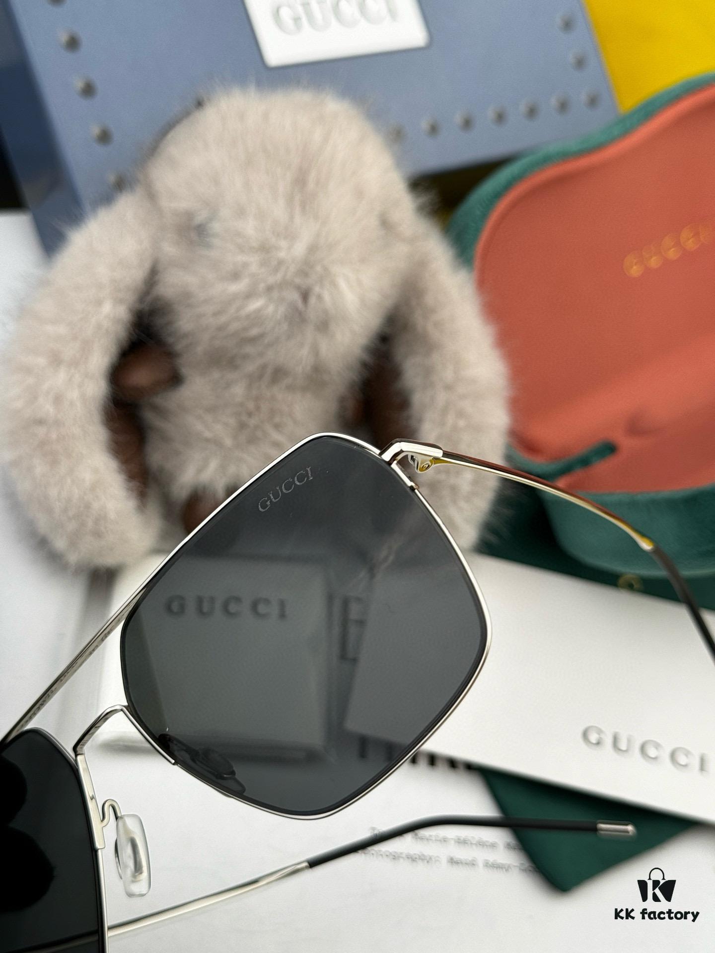 GUCCI Men's Colorful Pilot Polarized Sunglasses