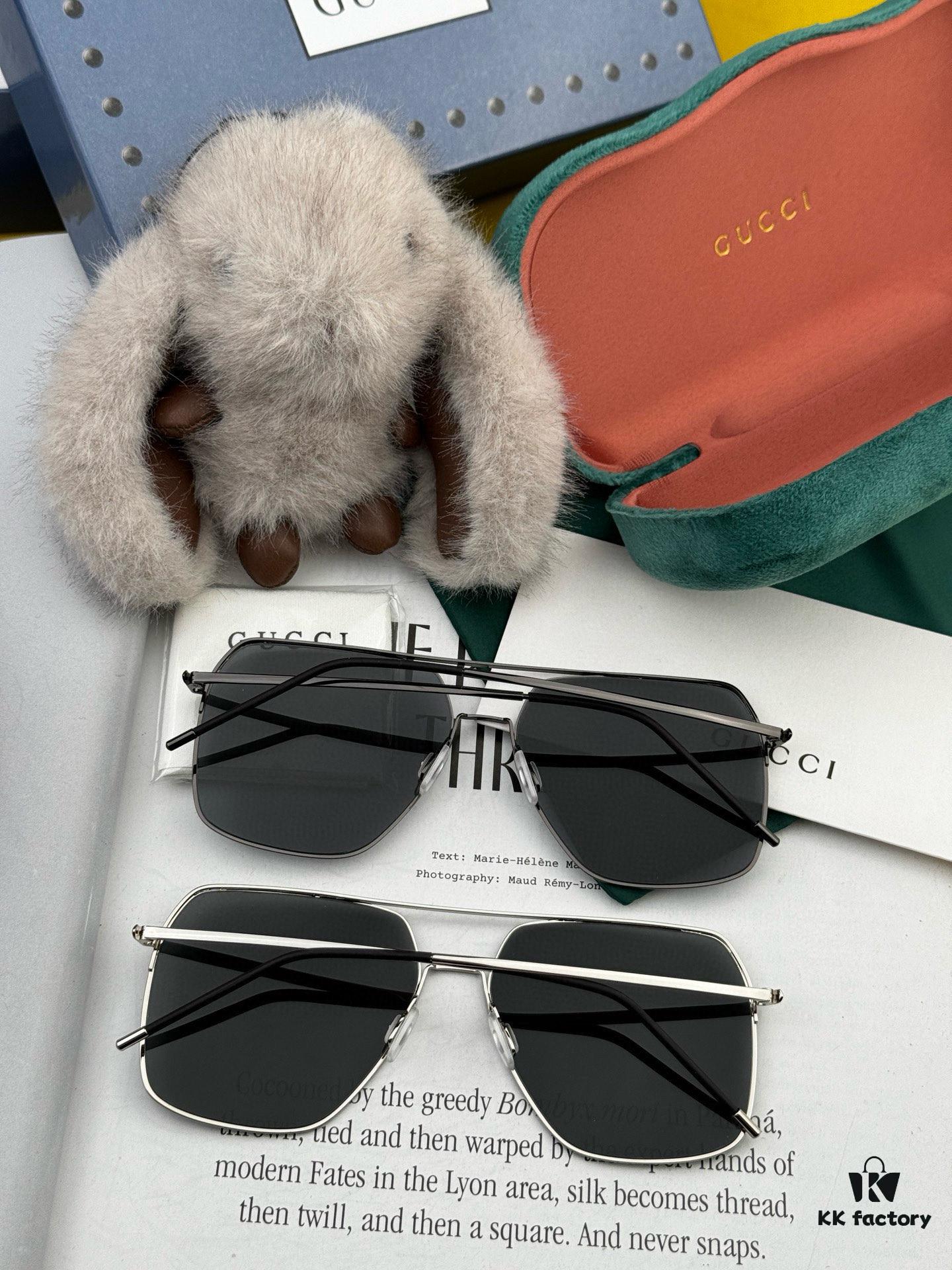 GUCCI Men's Colorful Pilot Polarized Sunglasses