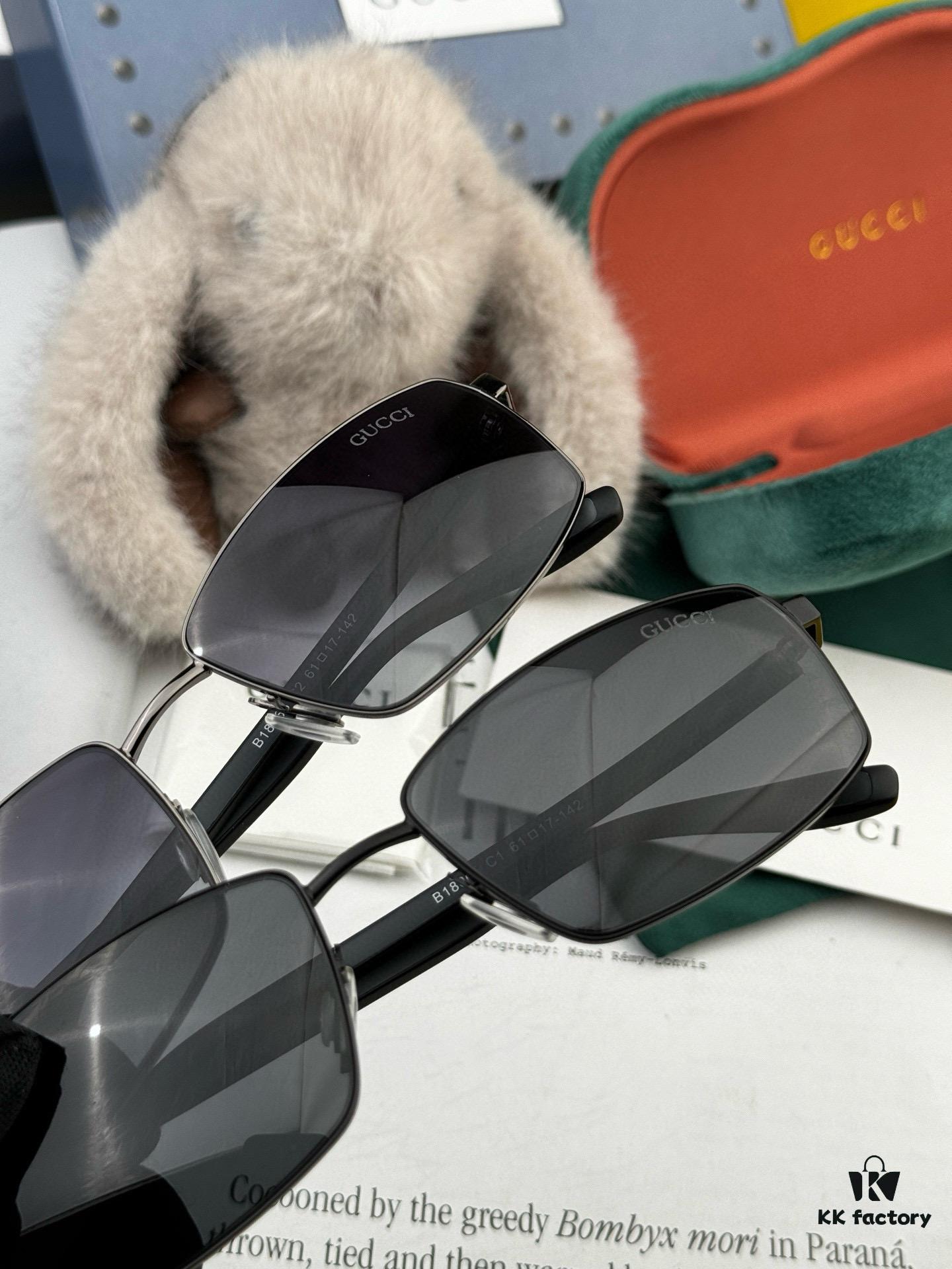 GUCCI Men's Colorful Pilot Polarized Sunglasses